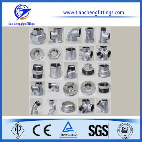 Tee Malleable Iron Pipe Fitting